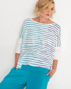 Ozai N Ku Oversized Top, Rivulet