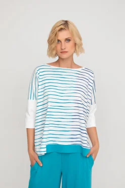 Ozai N Ku Oversized Top, Rivulet