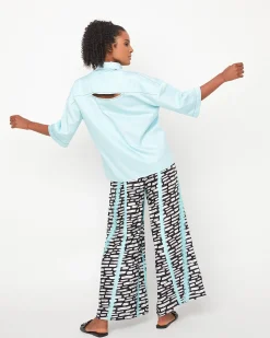 Ozai N Ku Pacifico Pants, Jet Blue
