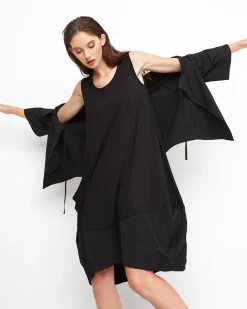 Ozai N Ku Parachute Dress, Black