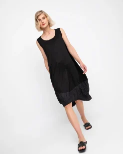 Ozai N Ku Parachute Dress, Black