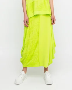 Ozai N Ku Racquet Skirt, Lime
