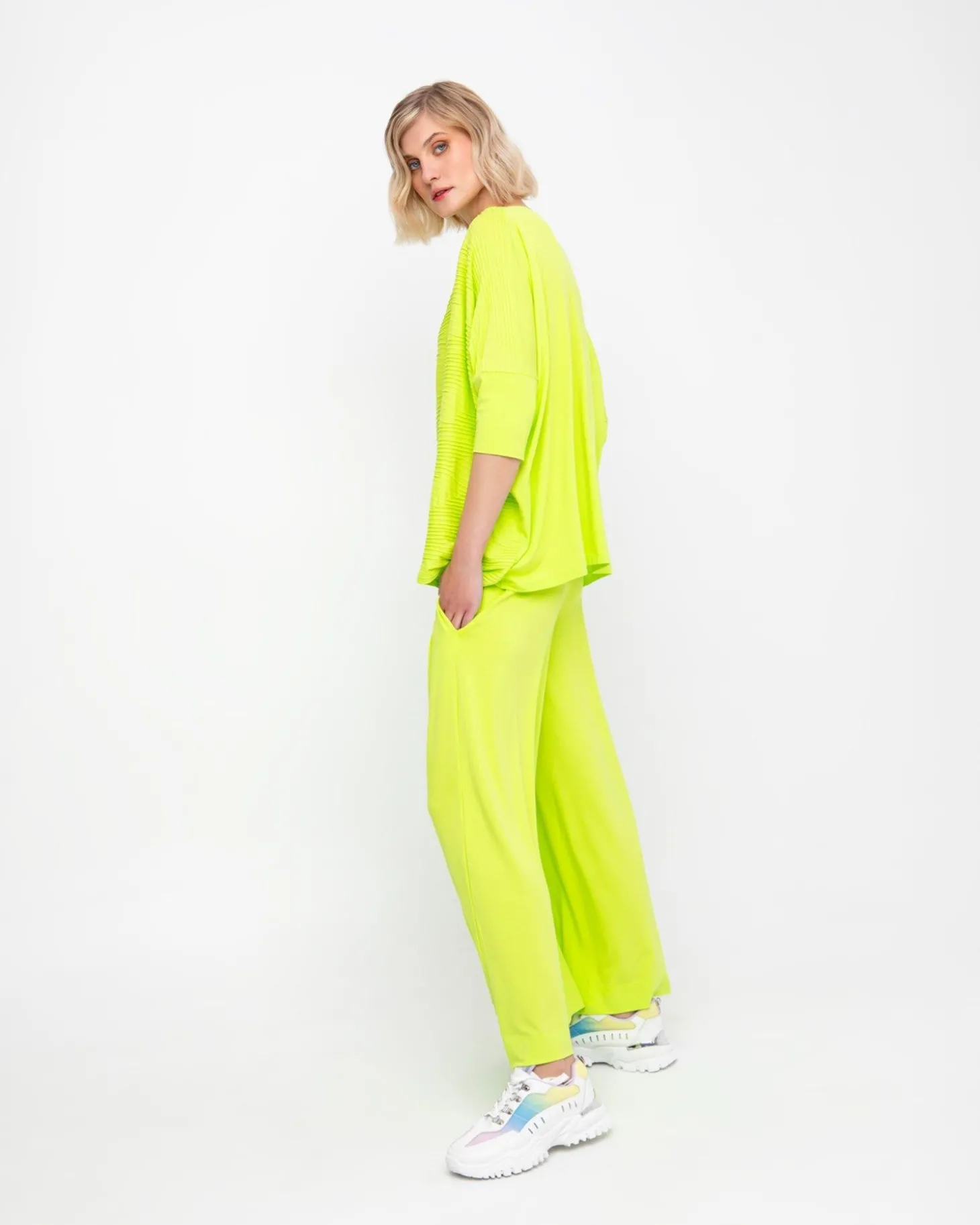 Ozai N Ku Racquet Top, Lime