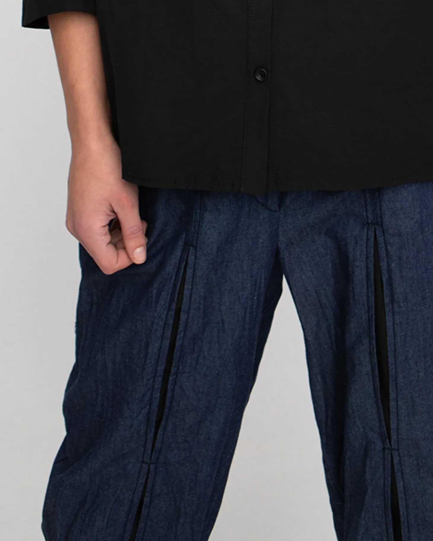 Ozai N Ku Secret Seam Trousers, Denim