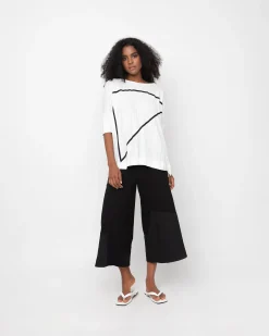 Ozai N Ku Triangle Tee, White