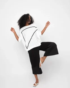 Ozai N Ku Triangle Tee, White
