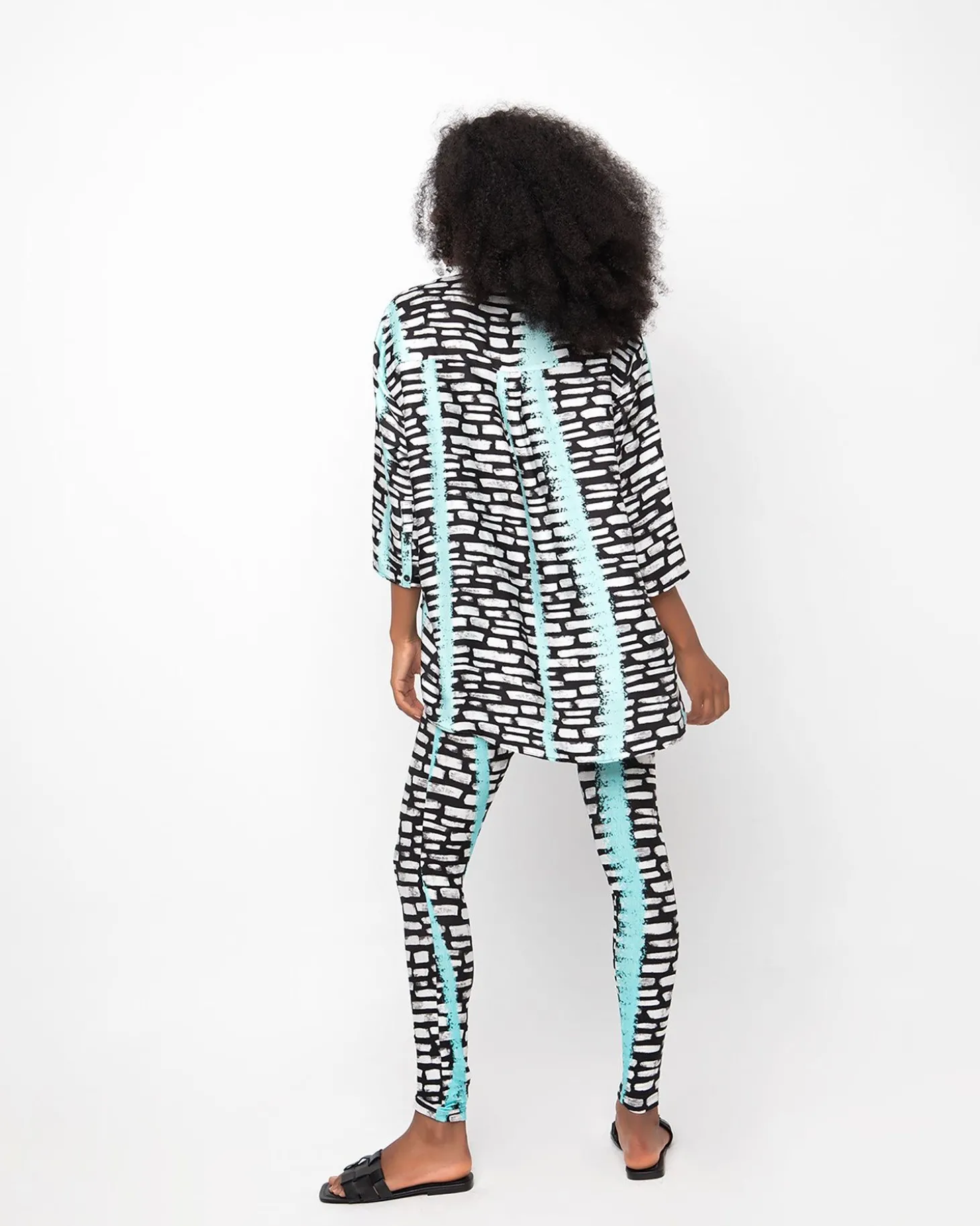 Ozai N Ku Waterway Leggings, Jet Blue
