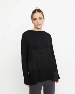 Ozai N Ku West End Top, Black