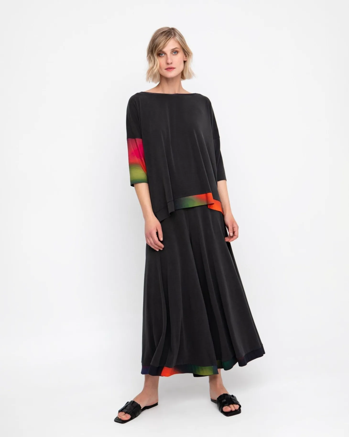 Ozai N Ku Wide Palazzo Pants, Fall