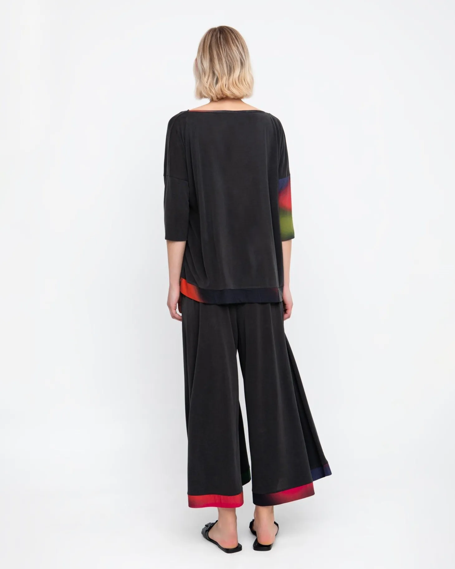 Ozai N Ku Wide Palazzo Pants, Fall