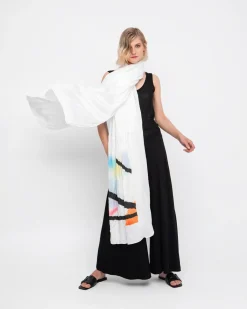 Ozai N Ku Wraparound Shawl, Mirage