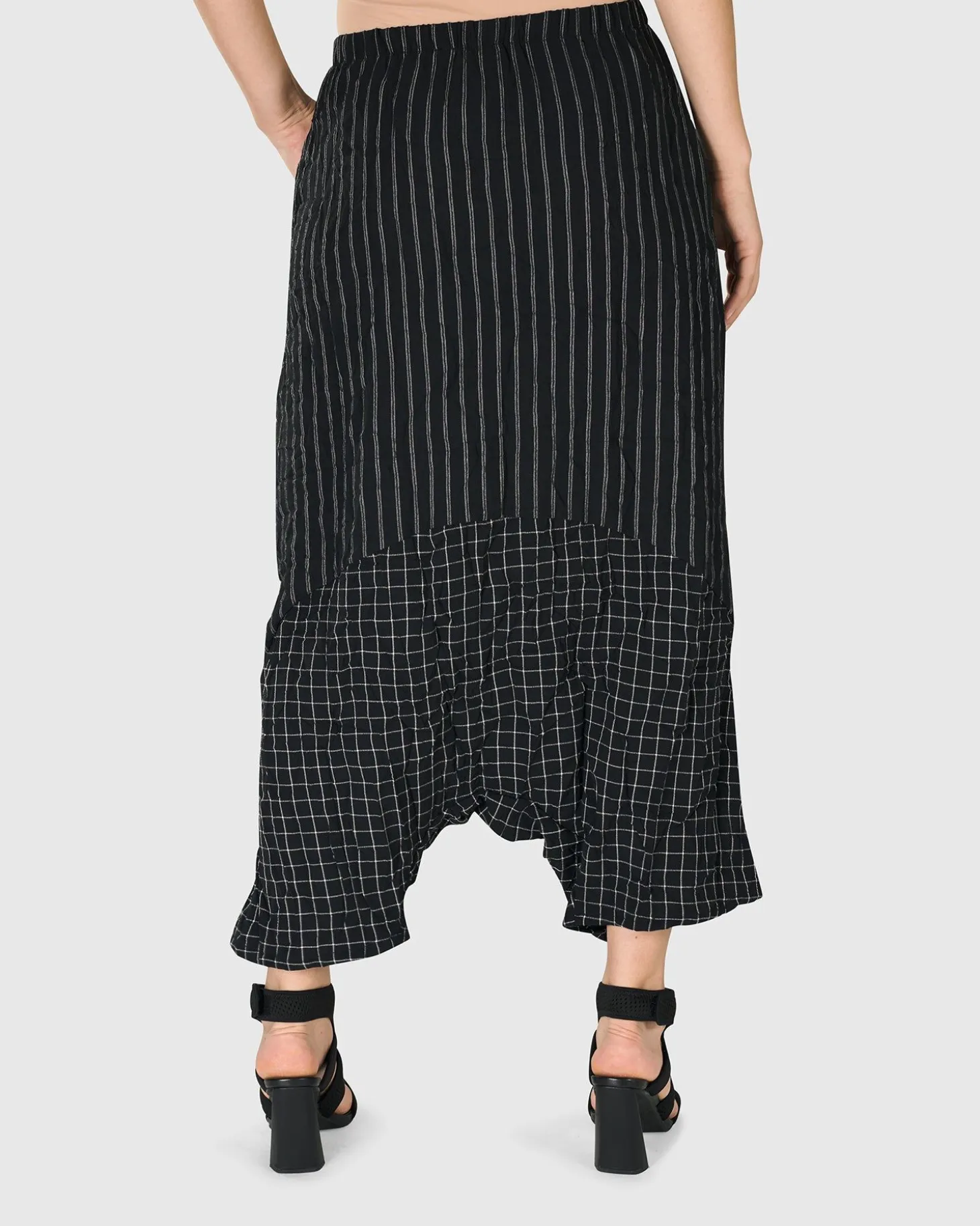 Parthenon Harem Pants, Net