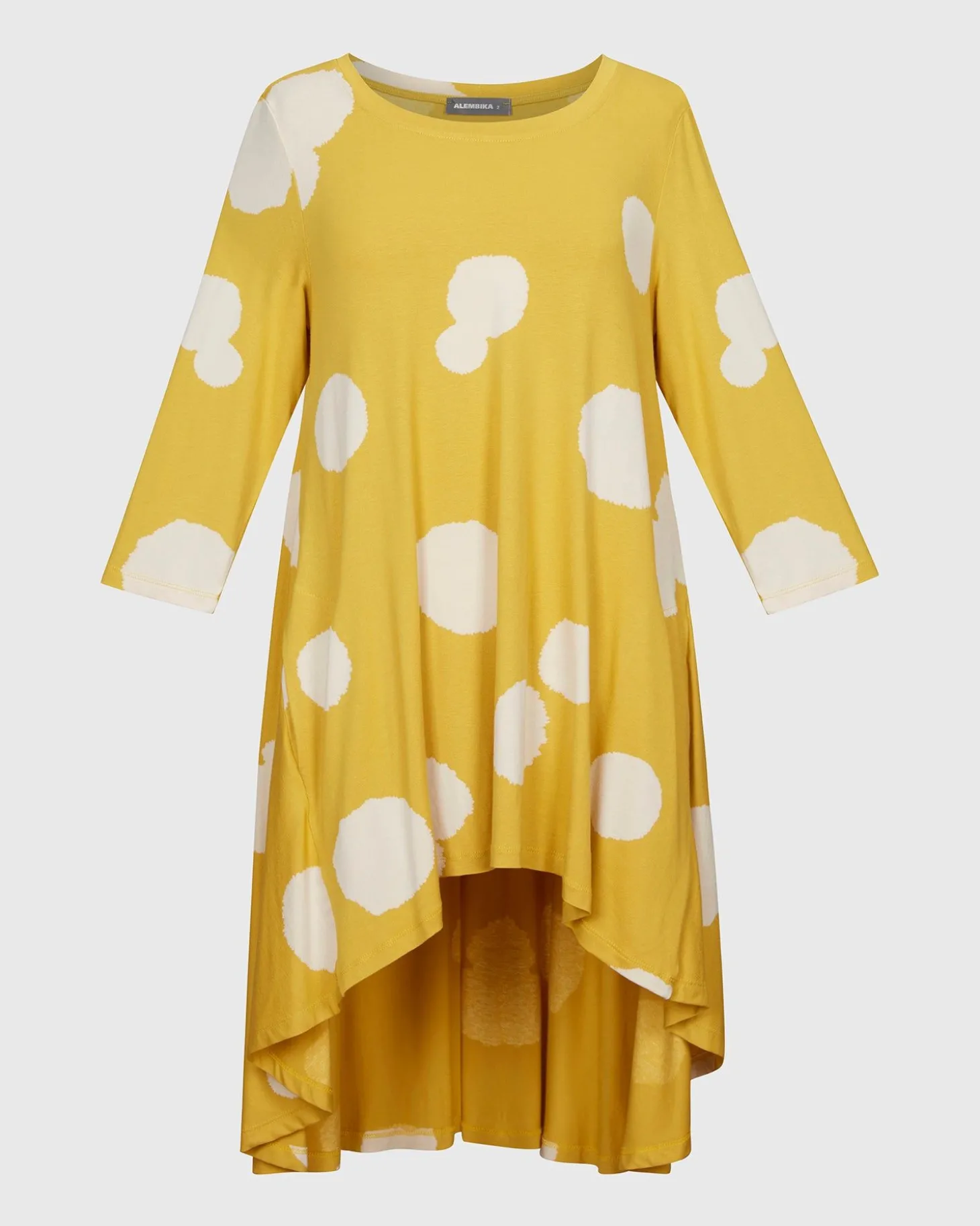 Perfect Swing Tunic Top, Canary Spots