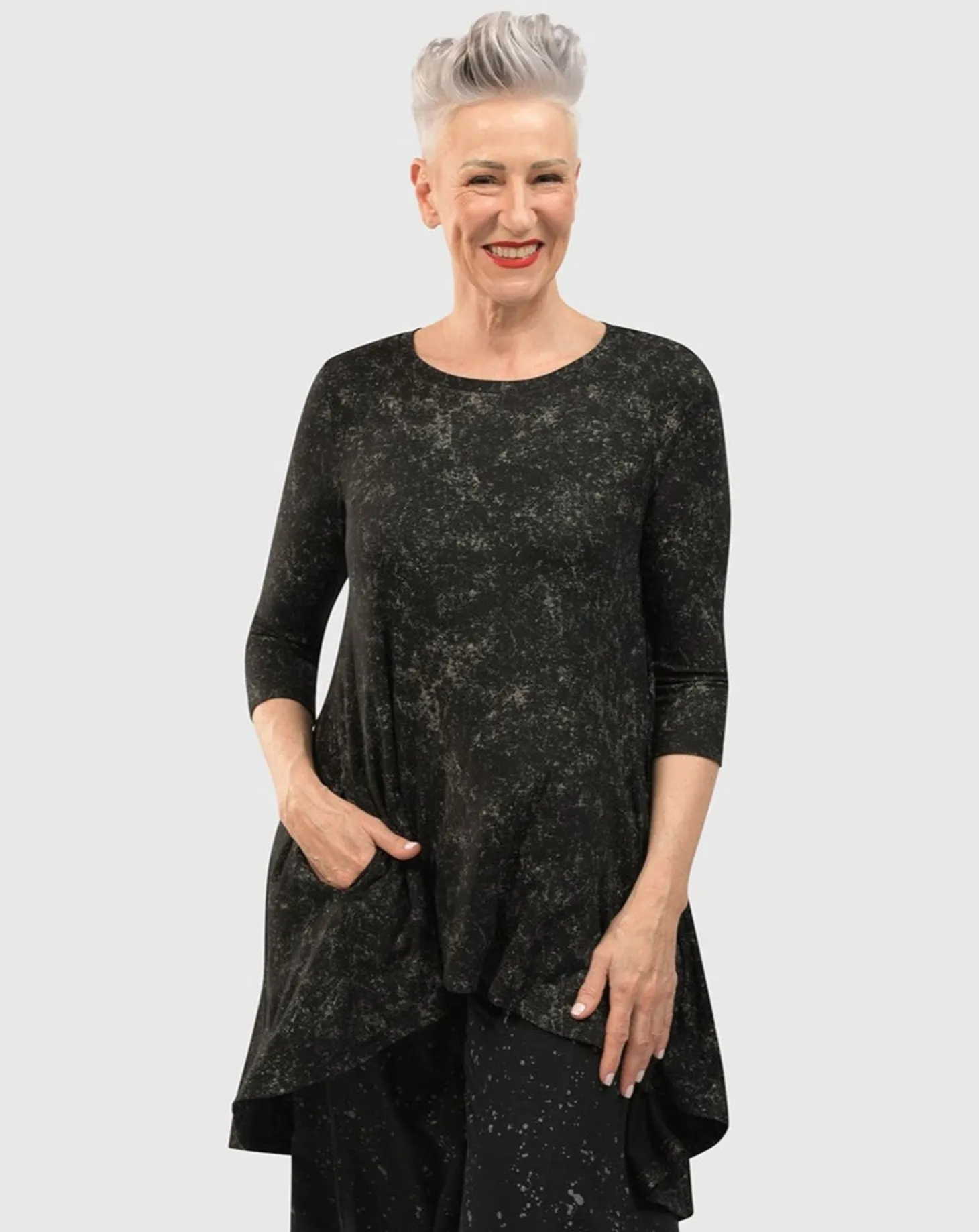 Perfect Swing Tunic Top, Galaxy