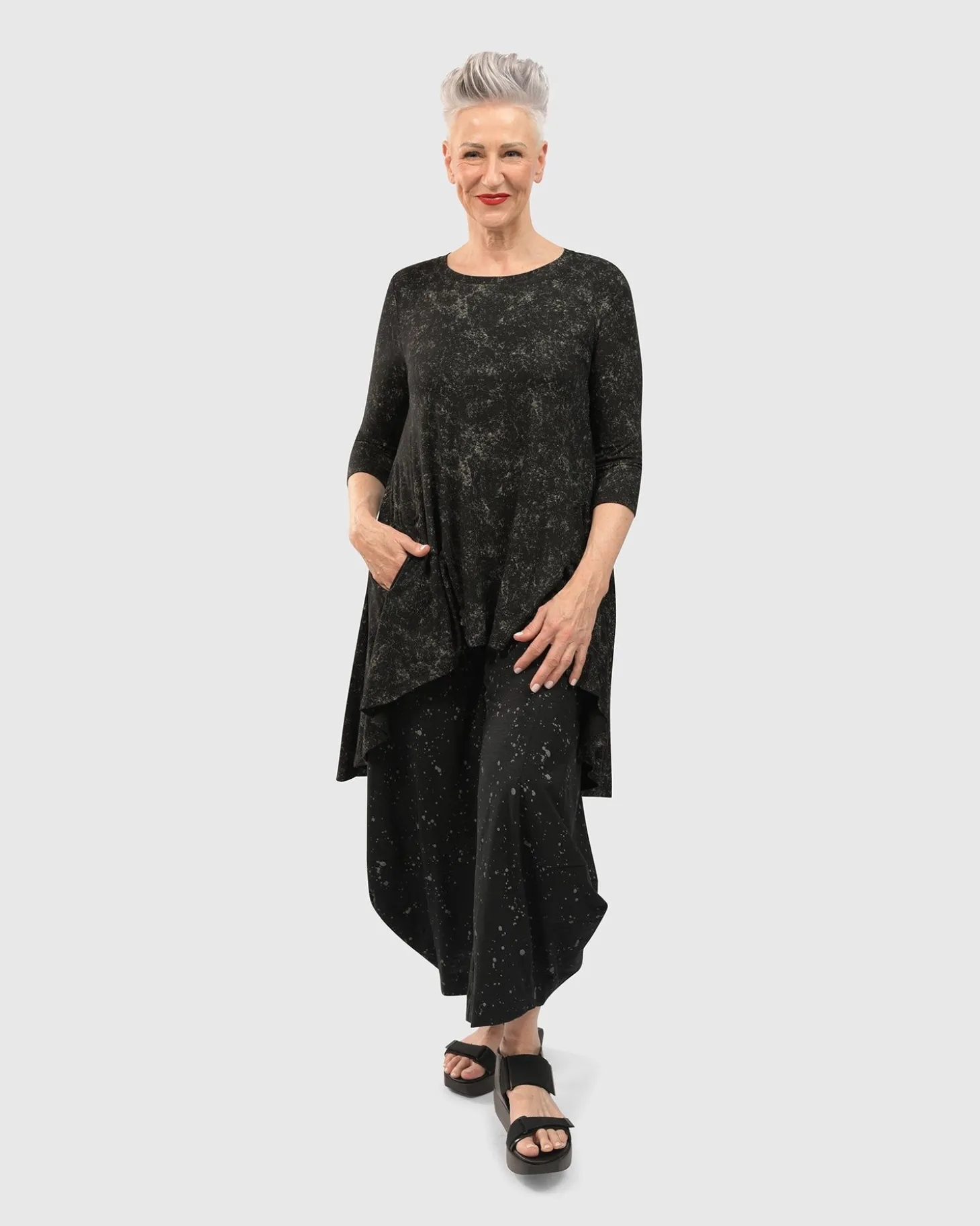 Perfect Swing Tunic Top, Galaxy
