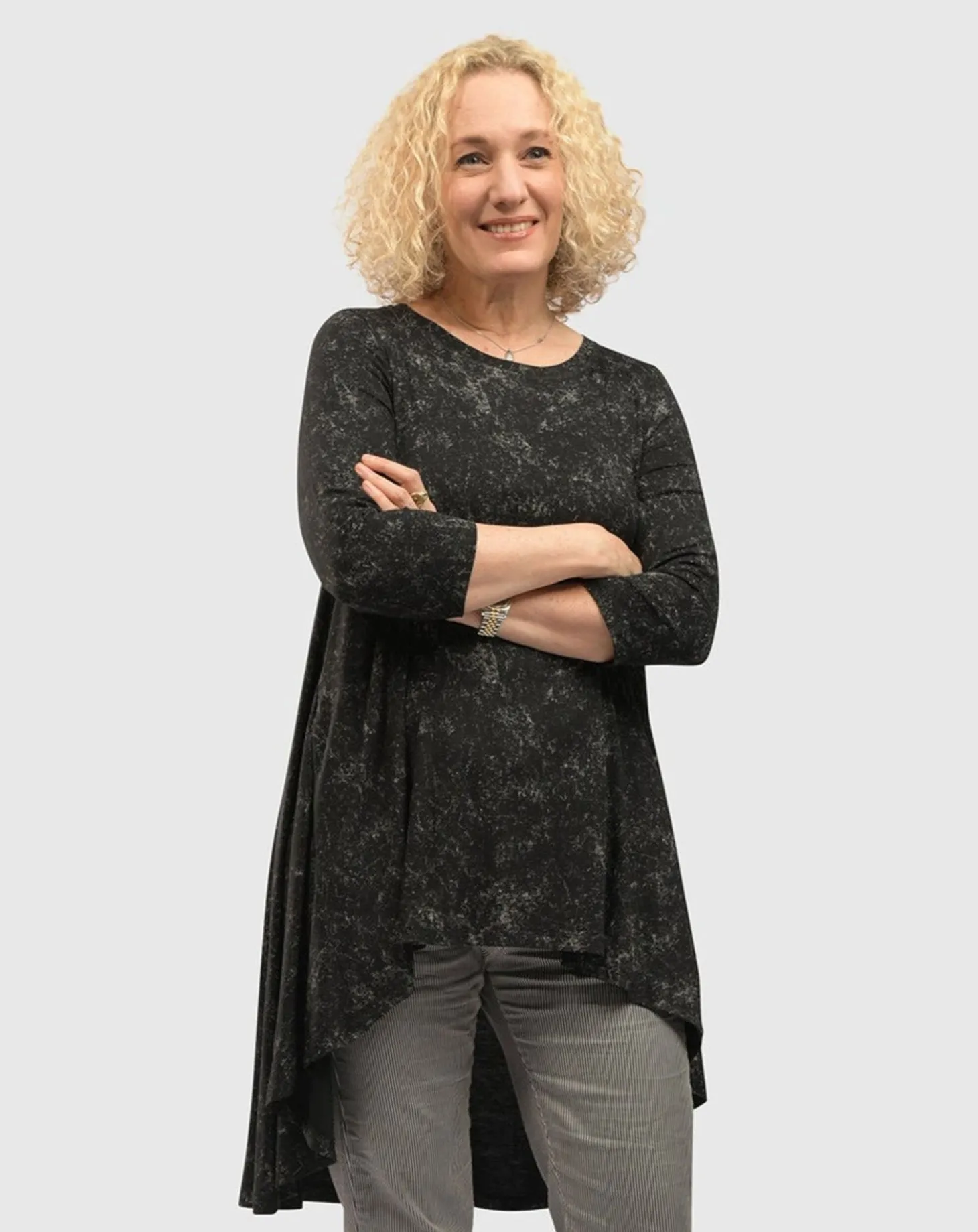 Perfect Swing Tunic Top, Galaxy