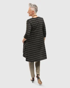 Perfect Swing Tunic Top, Stripes