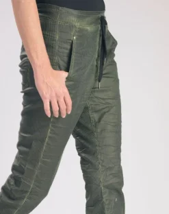 Pinstripe Iconic Stretch Jeans, Green