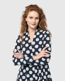 Piper Cocoon Dress, Circles
