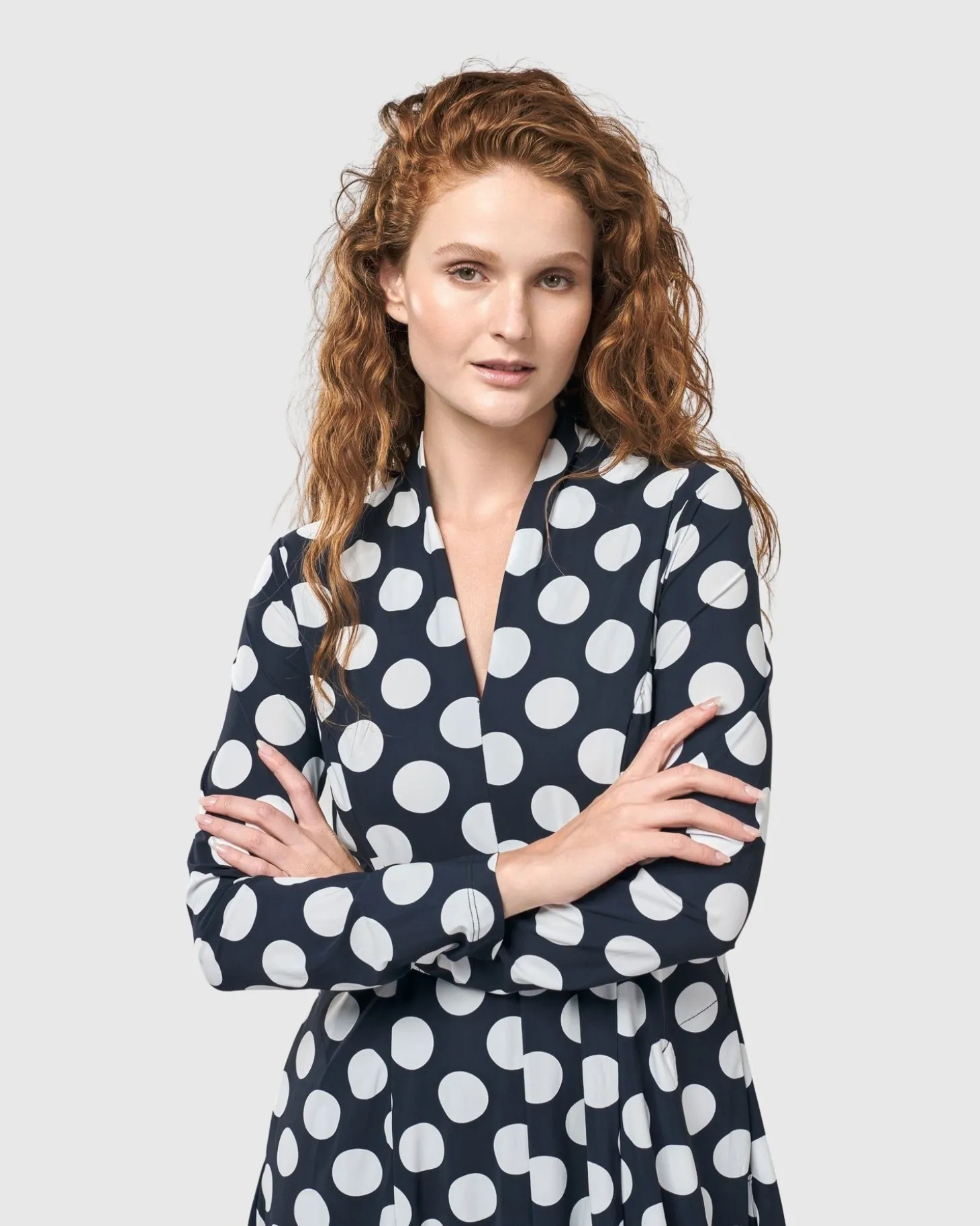 Piper Cocoon Dress, Circles