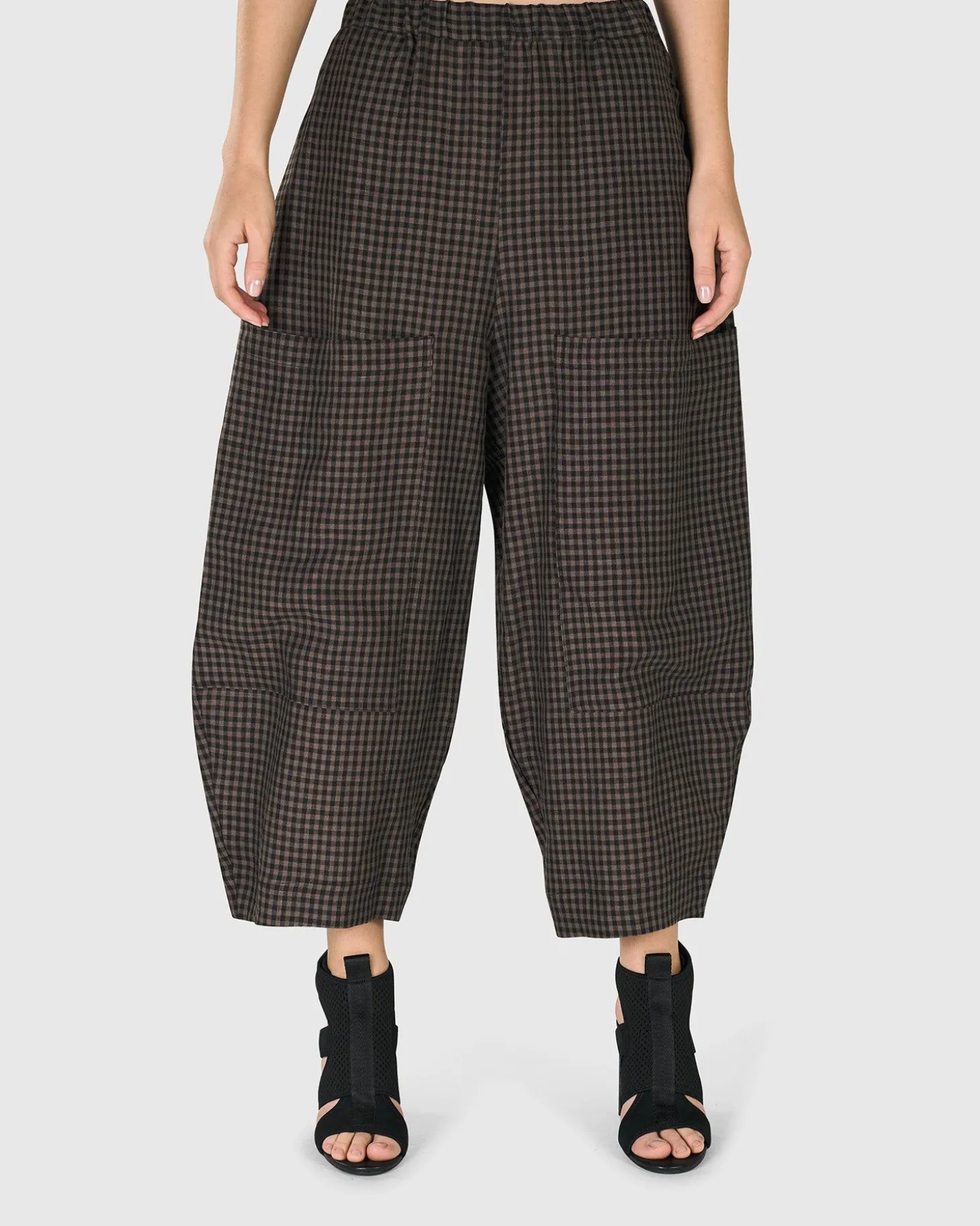 Pisco Balloon Pants, Plaid