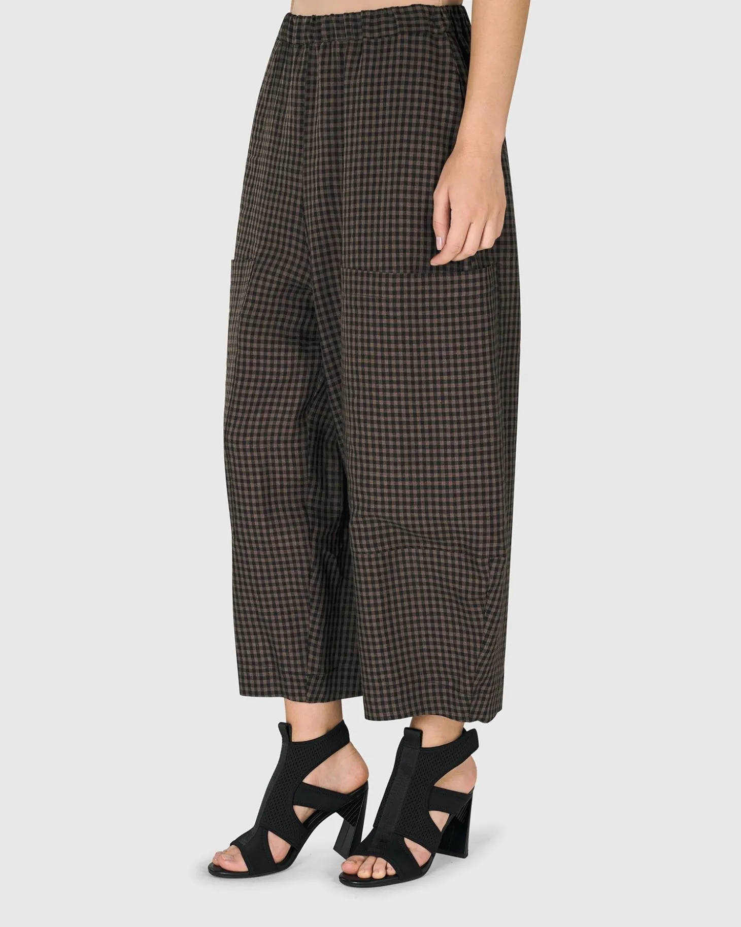 Pisco Balloon Pants, Plaid