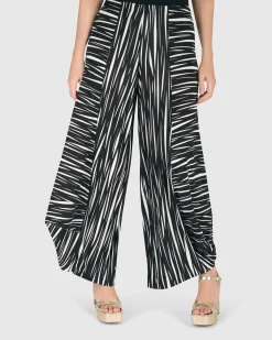 Poe Punto Pants, Zebra