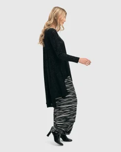 Poe Punto Pants, Zebra