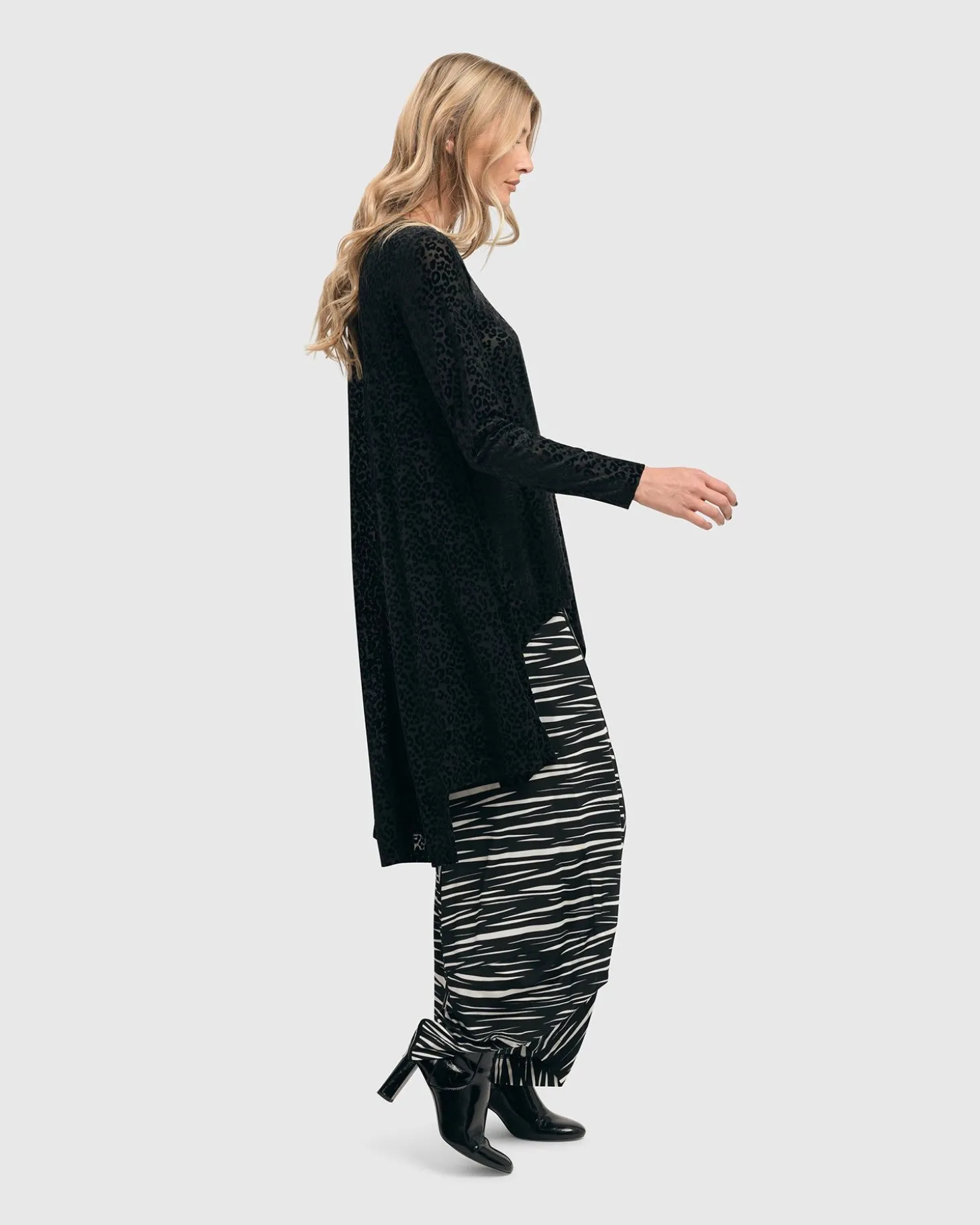 Poe Punto Pants, Zebra