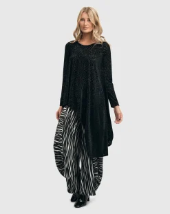 Poe Punto Pants, Zebra