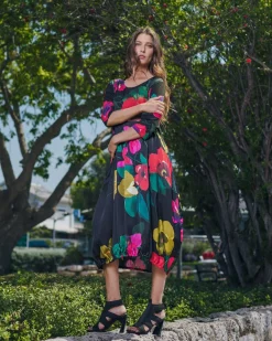 Poppy Relaxed Dress, Garden
