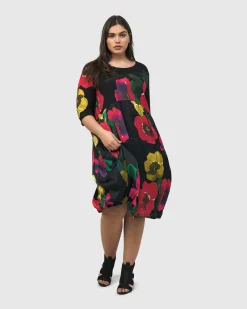 Poppy Relaxed Dress, Garden