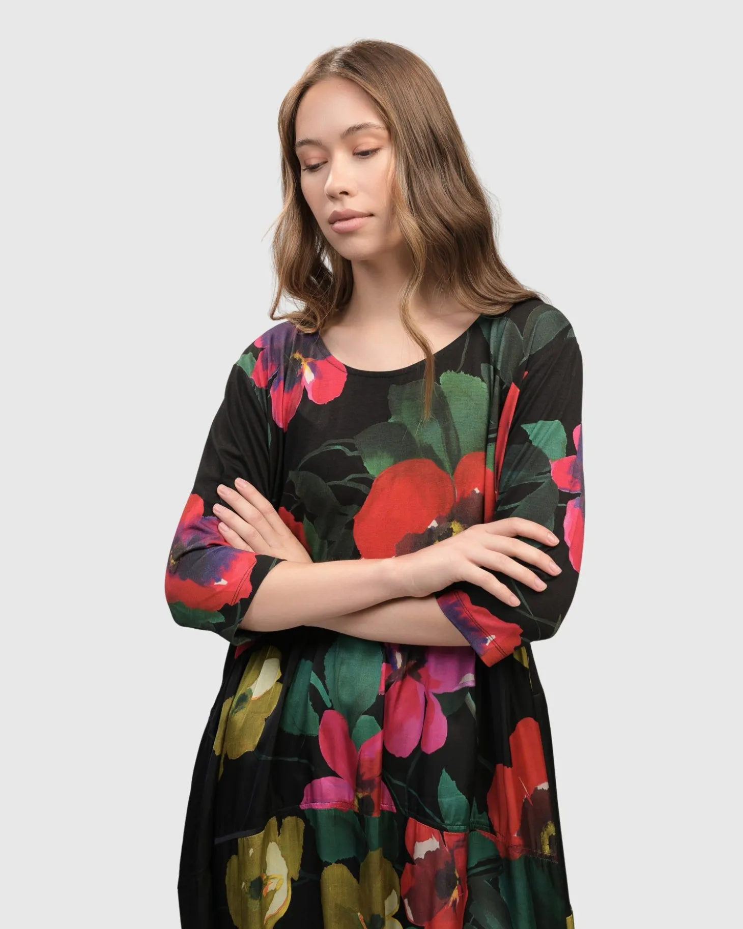 Poppy Relaxed Dress, Garden
