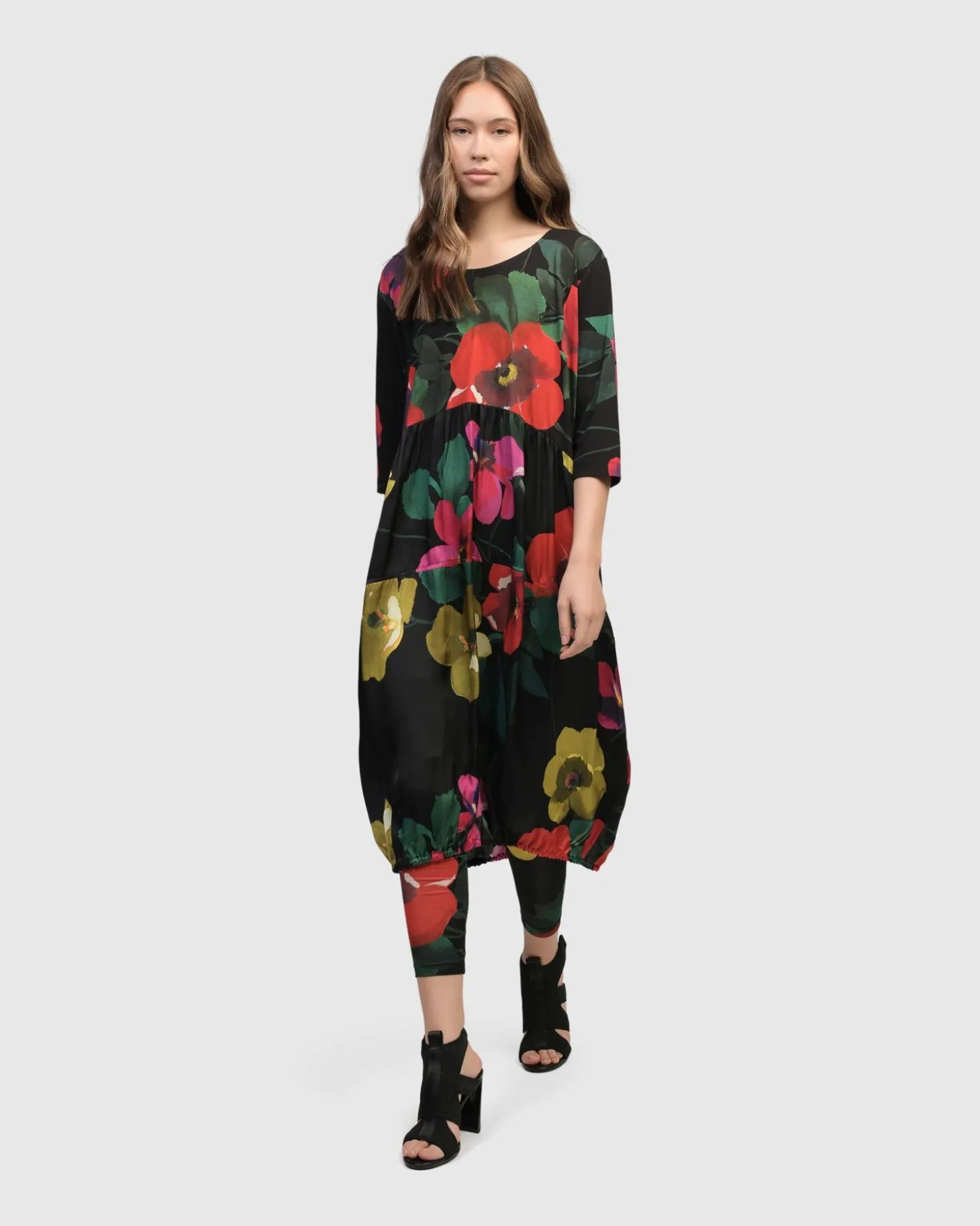 Poppy Relaxed Dress, Garden