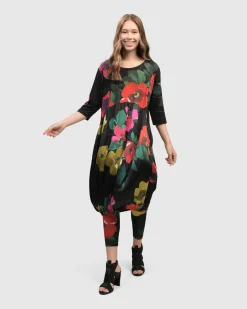 Poppy Relaxed Dress, Garden