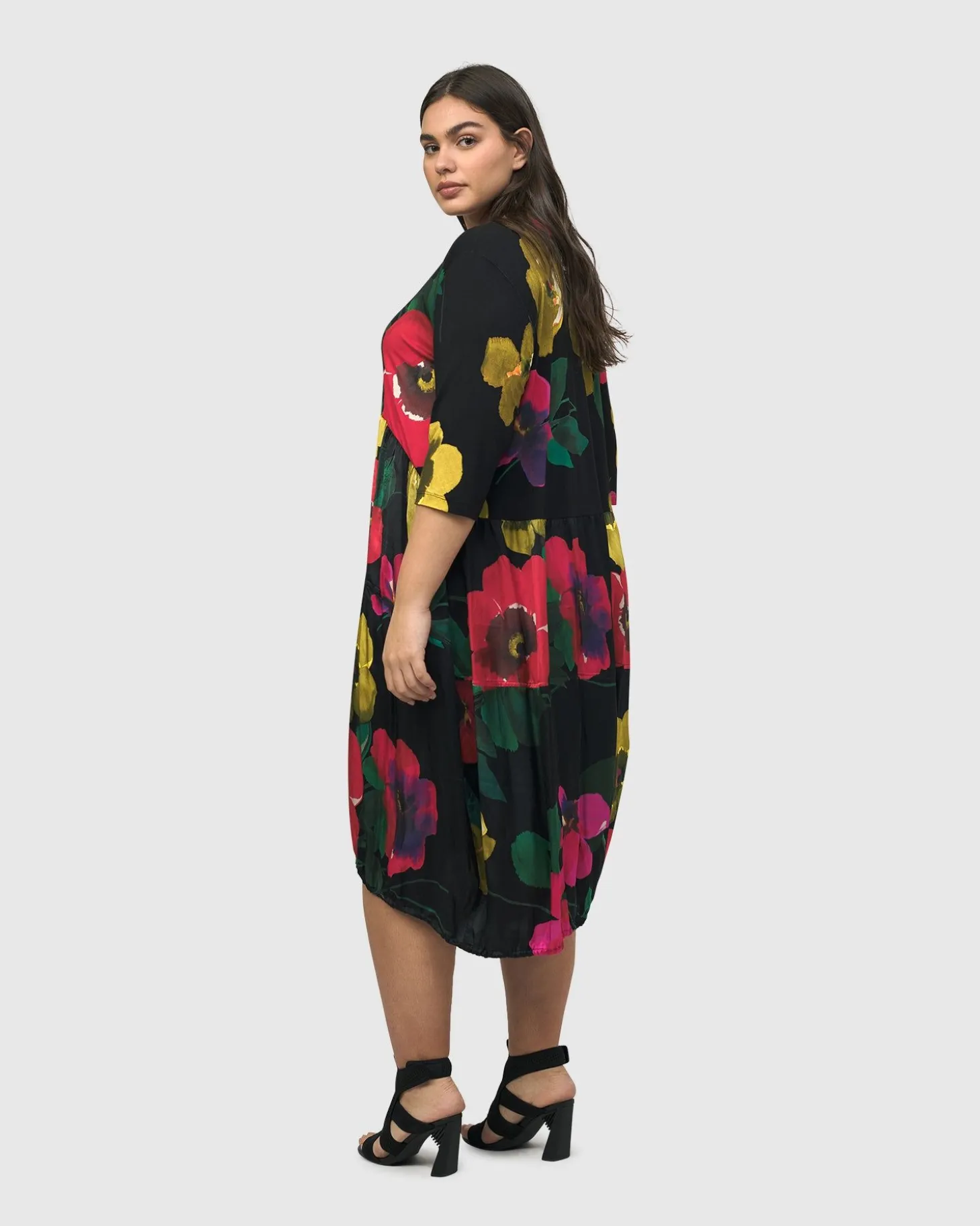 Poppy Relaxed Dress, Garden
