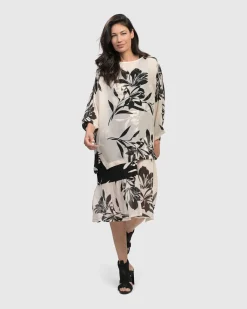 Prosecco Sleeveless Tunic Dress, Floral