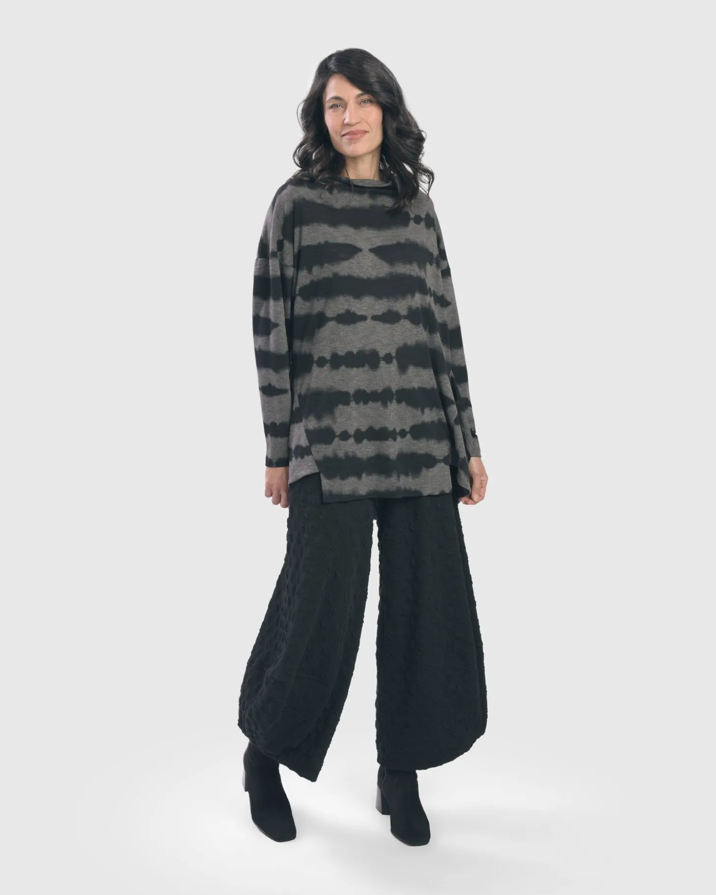 Pucker Dot Punto Pants, Black