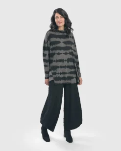 Pucker Dot Punto Pants, Black