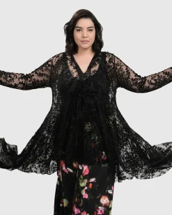 Racey Lacey Tunic Top, Lace