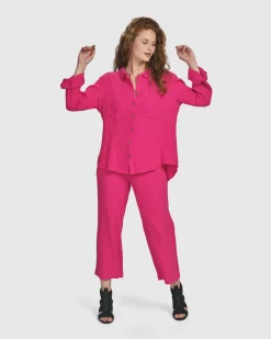 Recreation Pants, Fuchsia