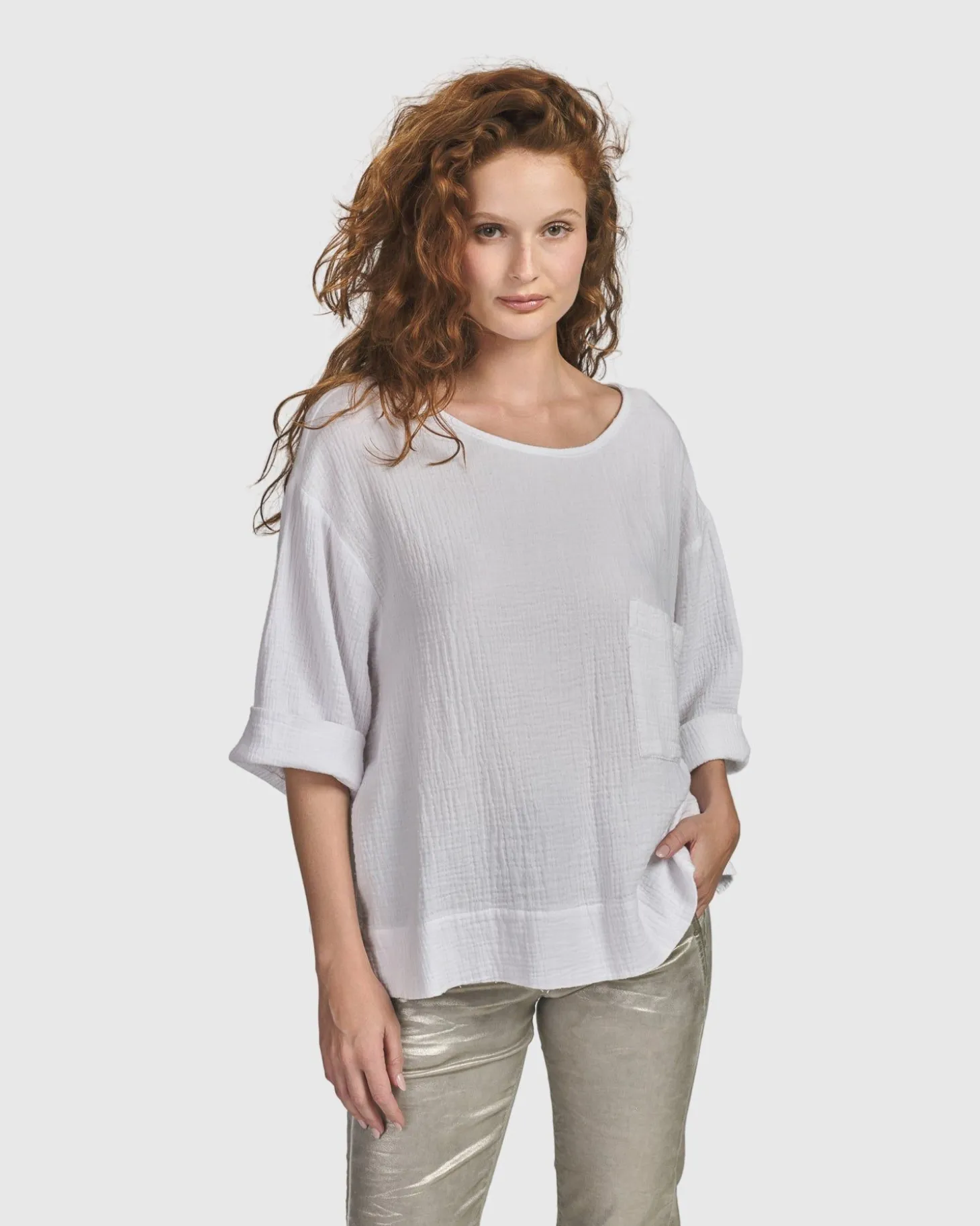 Recreation Tee, White