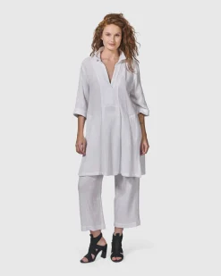 Recreation Tunic Top, White