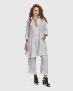 Recreation Tunic Top, White