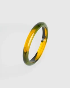 Rounded Bangle Bracelet, Tiger