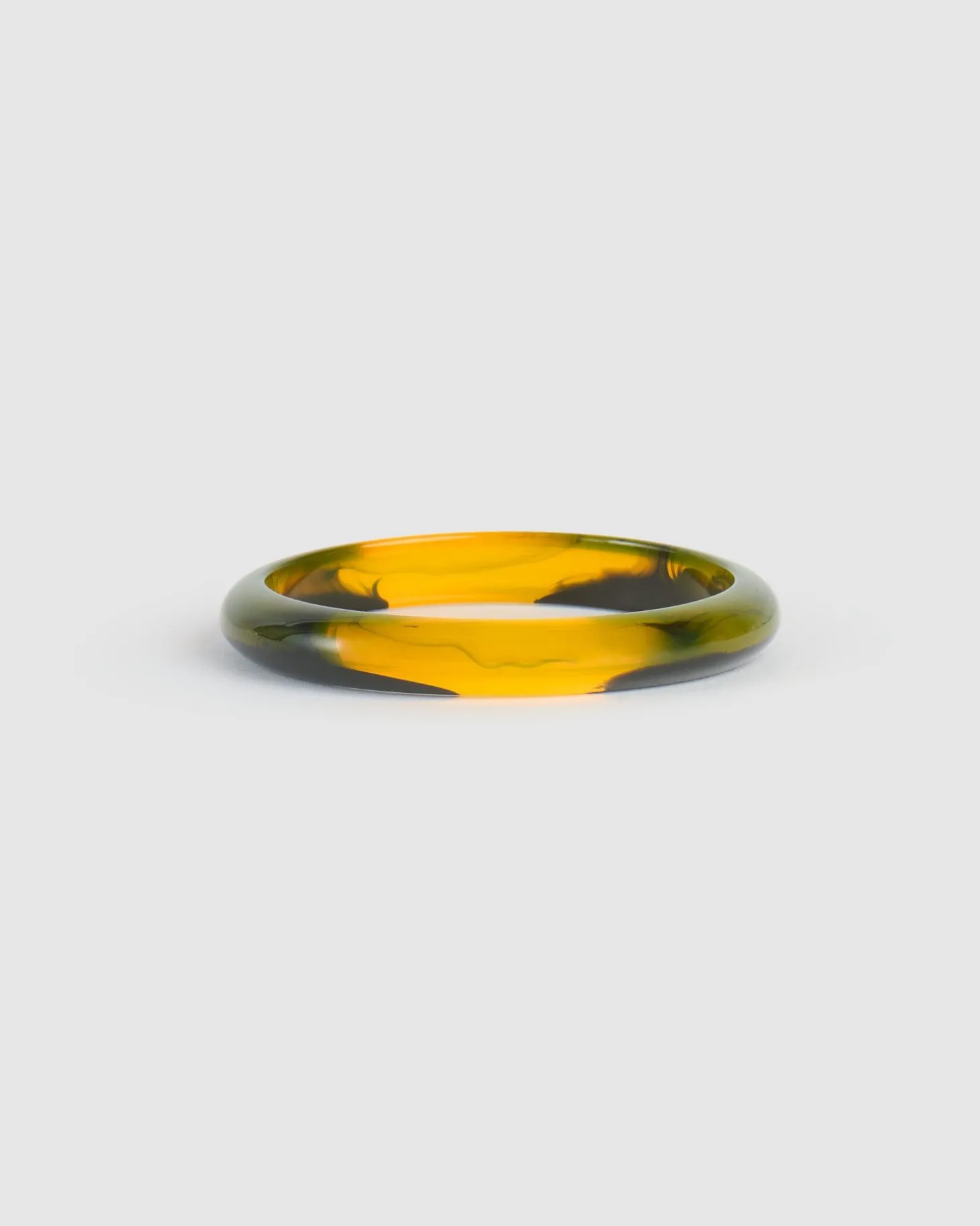 Rounded Bangle Bracelet, Tiger