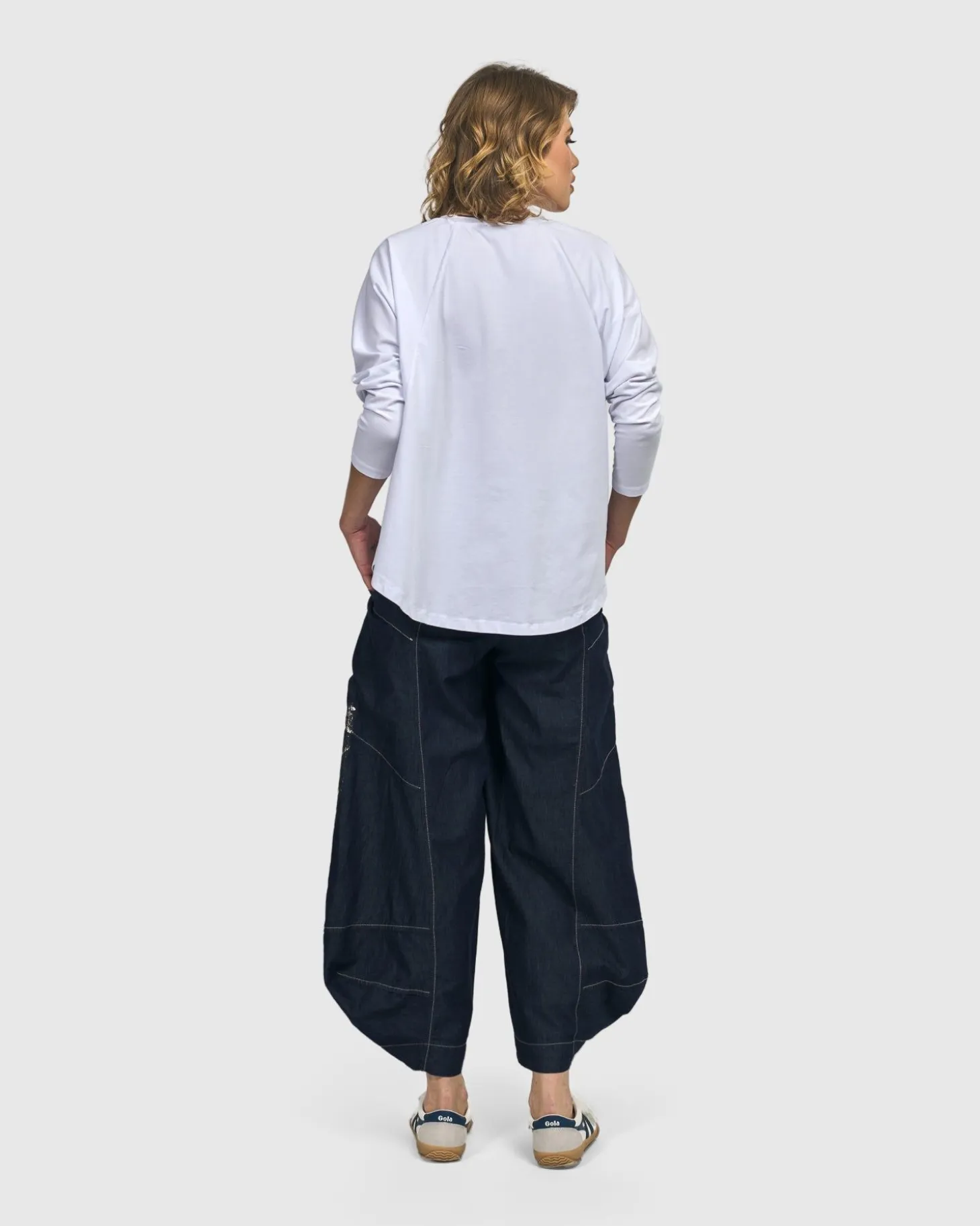 Sacramento Relaxed Top, White