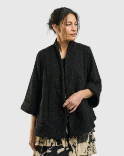 Sagittarius A-Line Jacket, Charcoal