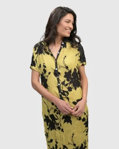 Sbagliato Button Down Dress, Mix