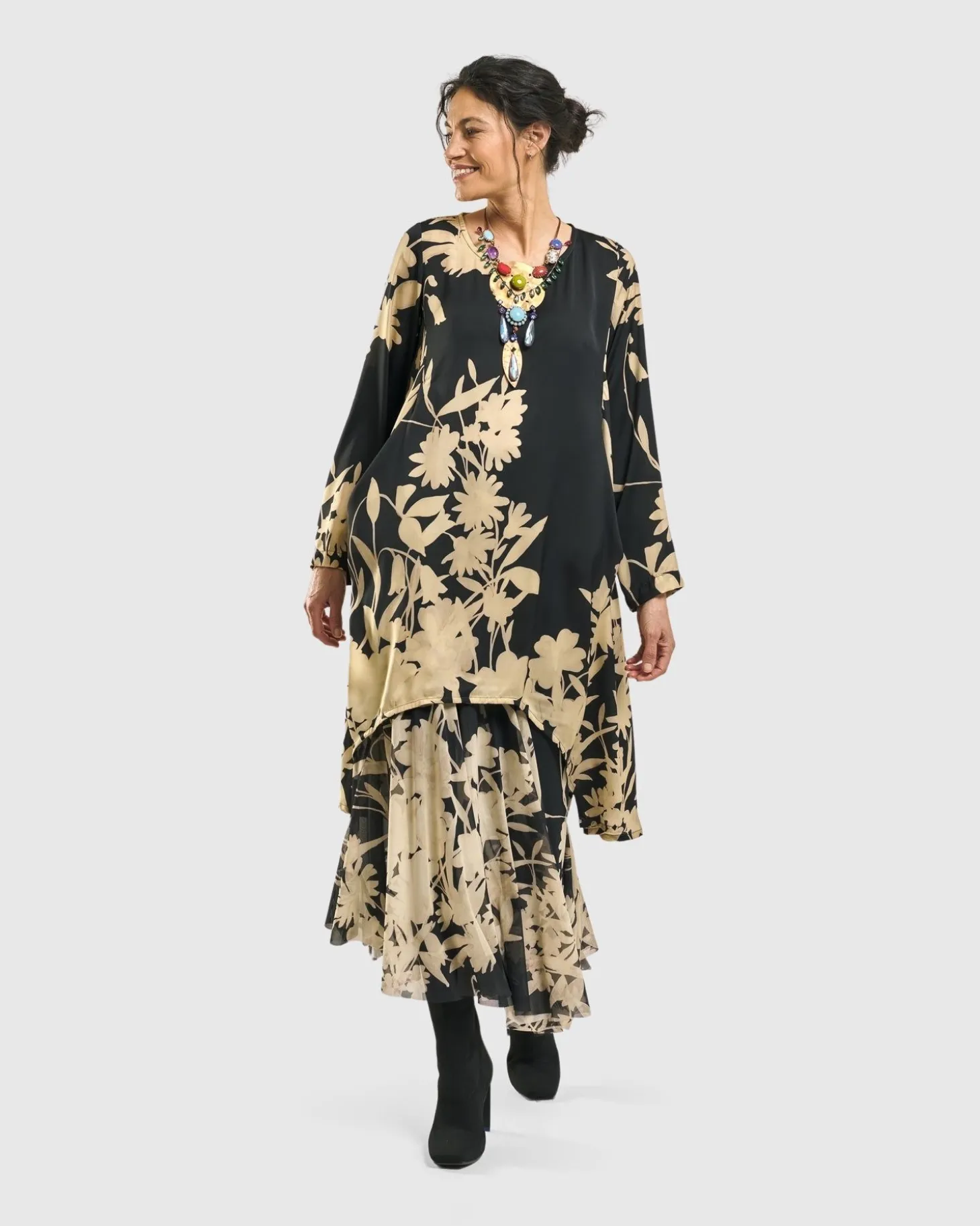Secret Garden Swing Skirt, Floral